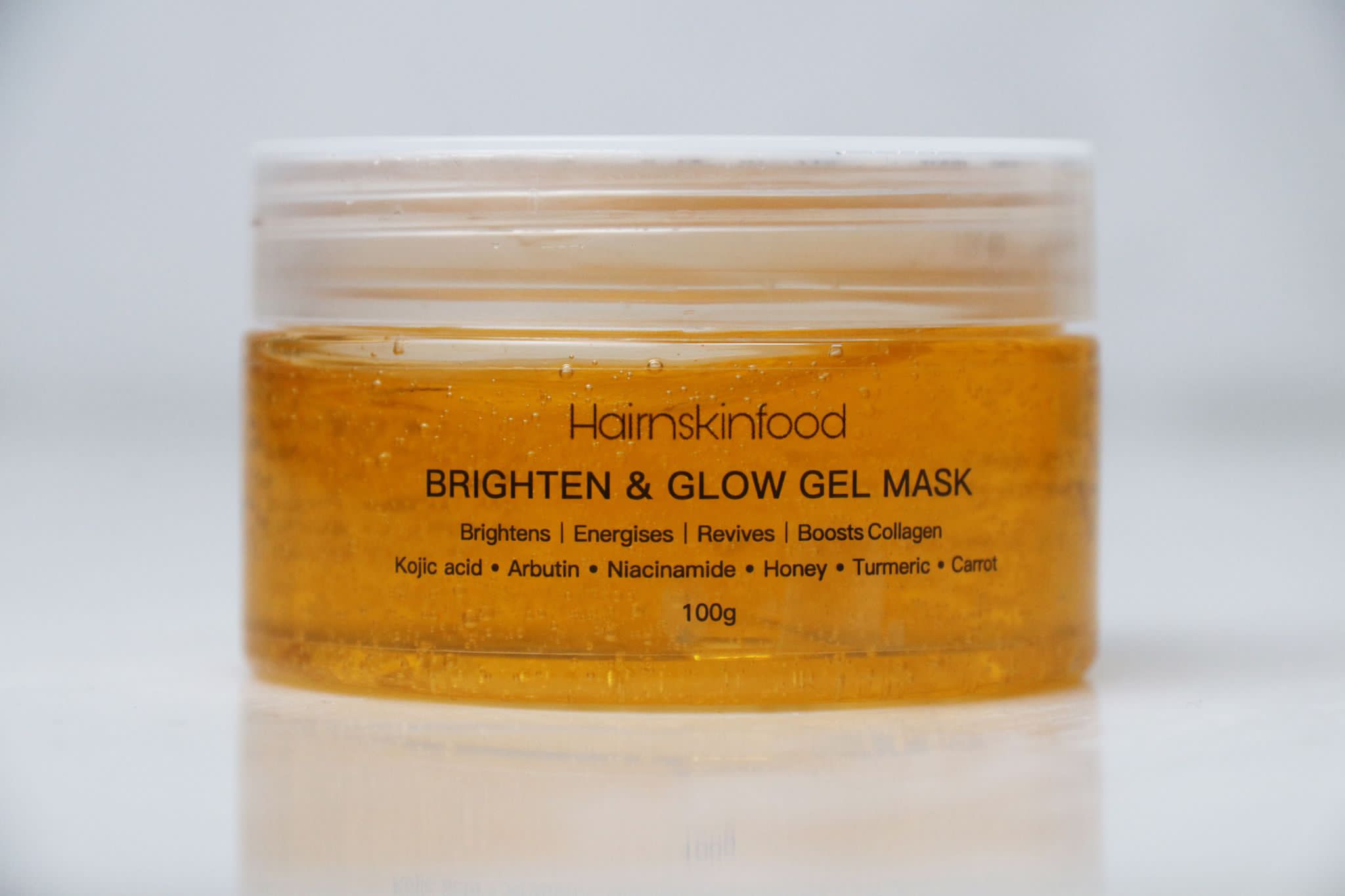HAIRNSKINFOOD Brighten & Glow Gel Mask Ayurverdicare
